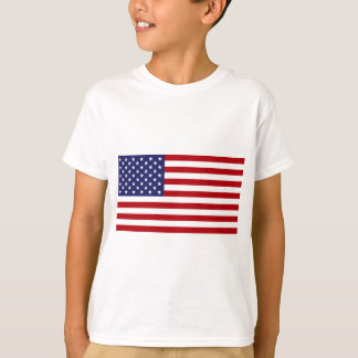 Camiseta Bandera americana - barras y estrellas - vieja