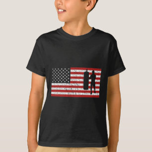 Camiseta Bandera Americana Boxeo Boxeo Regalo Hombres Mujer