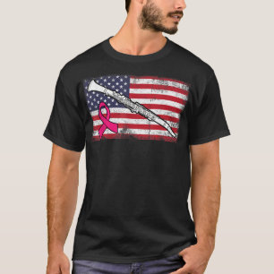 Camiseta Bandera americana Clarinet Bandera de Estados Unid