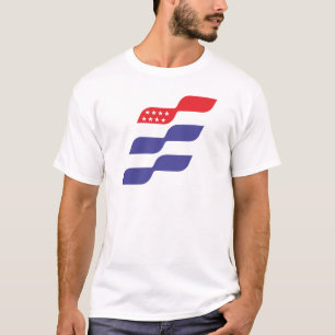 Camiseta Bandera Americana Con Letra E, Motivos Para Patrio
