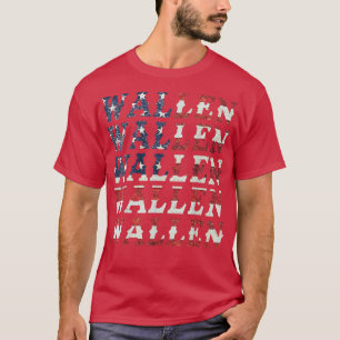 Camiseta Bandera americana Cuidada Bandera Americana Bander