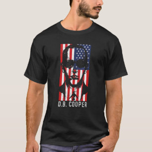 Camiseta Bandera Americana Db Cooper 1971 Heist Skyjacking