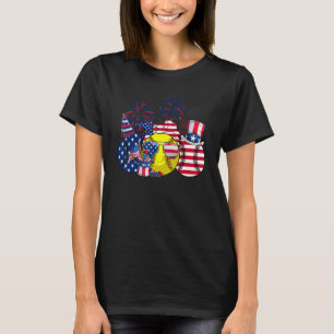 Camiseta Bandera Americana De Baloncesto Azul Blanco Rojo B
