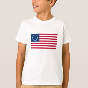 Camiseta Bandera americana de Betsy Ross