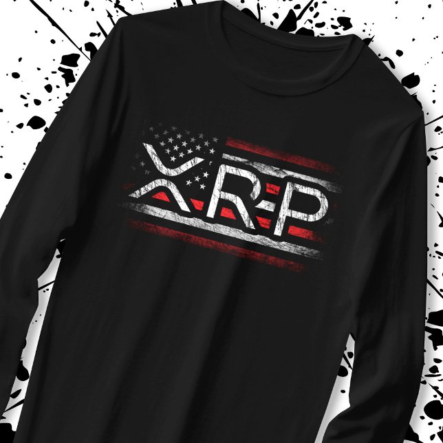 Camiseta Bandera Americana De Cripto De Moneda De Criptodiv (Subido por el creador)