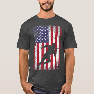 Camiseta Bandera Americana de Fútbol 4 de Julio