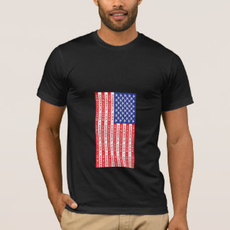 Camiseta Bandera americana de la casa del búfalo
