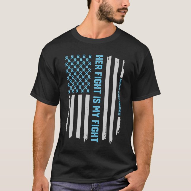 Camiseta Bandera americana de la cinta de la conciencia del (Anverso)