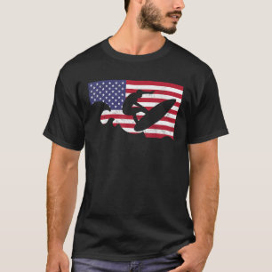 Camiseta Bandera Americana de los Juegos Olímpicos de Méxic