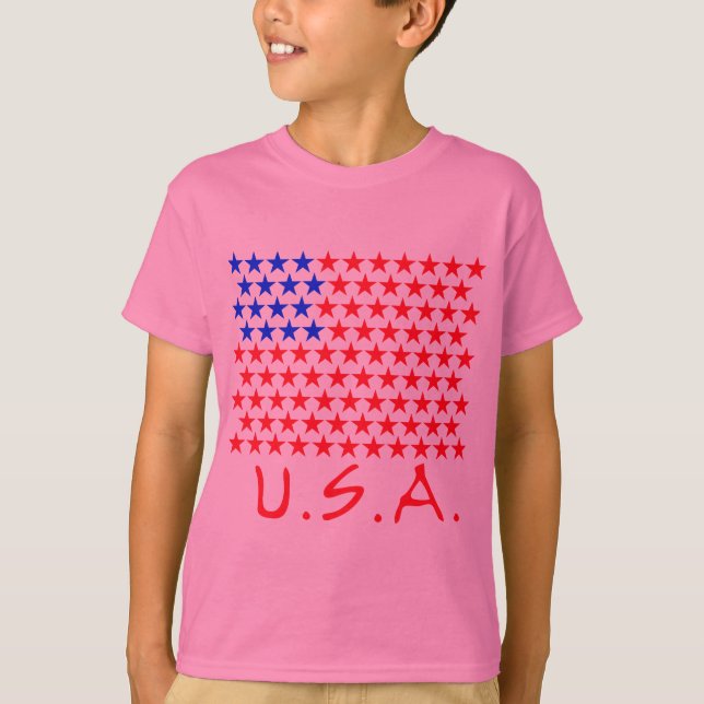 Camiseta Bandera americana de los productos de las
