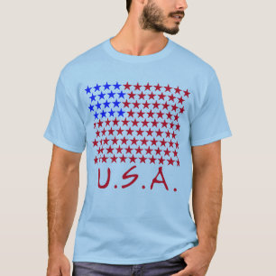 Camiseta Bandera americana de los productos de las