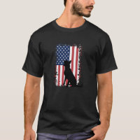 Bandera americana de Malinois del belga