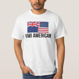Camiseta Bandera americana de Nueva Zelanda