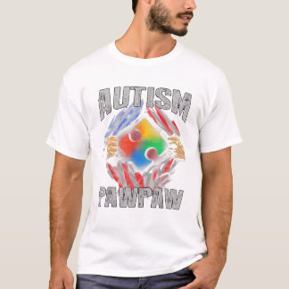 Camiseta Bandera americana de papaya