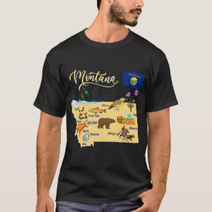 Camiseta Bandera americana de pesca