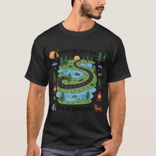 Camiseta Bandera americana de pesca