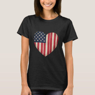 Camiseta Bandera americana del 4 de julio Patriótica USA Es