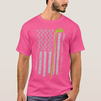 Camiseta Bandera americana del golf 1