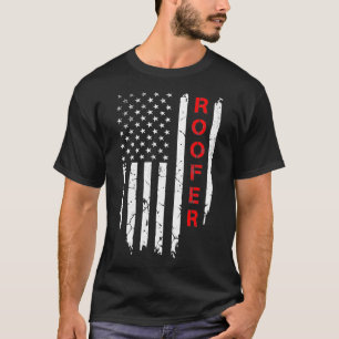 Camiseta Bandera americana del techo regalo de 4 de julio