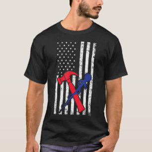 Camiseta Bandera Americana Emt Bombardero Servicio Médico d