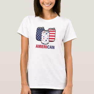 Camiseta Bandera Americana Estrella de EEUU Estrellas 4 de 