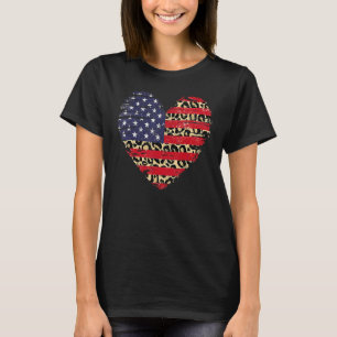 Camiseta Bandera Americana Estrellas Estripas 4 De Julio Pa