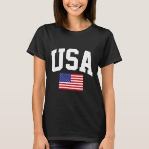 Camiseta Bandera Americana Estrellas Estripas 4 De Julio Pa