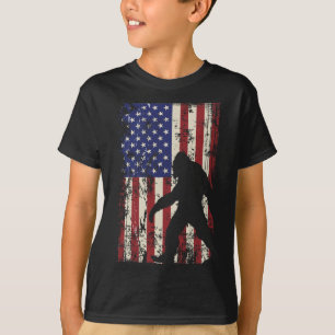 Camiseta Bandera Americana Grande 4 De Julio Patriótico