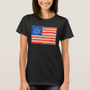 Camiseta Bandera Americana Guerra de Secesión