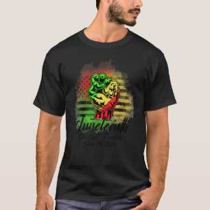 Camiseta Bandera Americana Independencia Negra 1865 Celebra