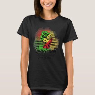 Camiseta Bandera Americana Independencia Negra 1865 Celebra