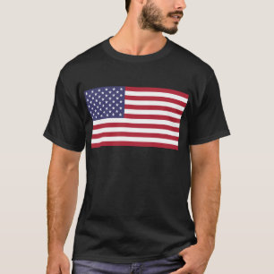 Camiseta Bandera americana - los Estados Unidos de América