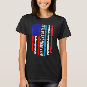 Camiseta Bandera Americana Luxemburgo Bandera Mejor Abuela