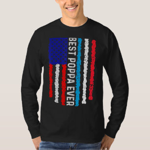 Camiseta Bandera Americana Luxemburgo Bandera Mejor Poppa N