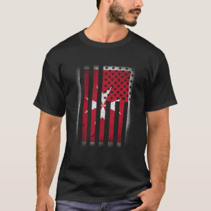 Camiseta Bandera Americana Maltesa Malta Cross Usa America 