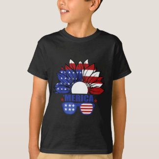 Camiseta Bandera Americana Merica 4 de Julio Día de la Inde