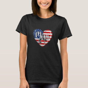 Camiseta Bandera Americana Mujeres Lucha Contra El Aparato 