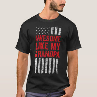 Camiseta Bandera Americana Nieta Nieto Impresionante Me Gus