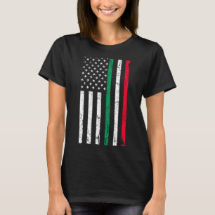 Camiseta Bandera Americana Orgullo Americano Italiano 4 De