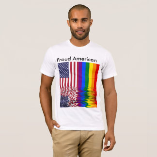 Camiseta Bandera americana orgullosa de los E.E.U.U. del