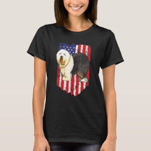 Camiseta Bandera Americana Oveja Inglesa 4 De Julio Estados