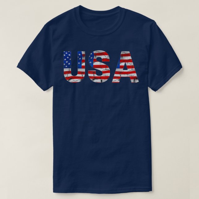 Camiseta Bandera Americana Patriótica 4 De Julio Águila Bal (Diseño del anverso)