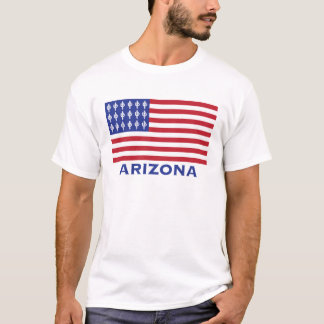 Camiseta Bandera Americana Patriótica con detalle de Arizon