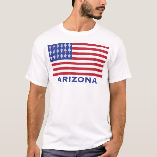 Camiseta Bandera Americana Patriótica con detalle de Arizon