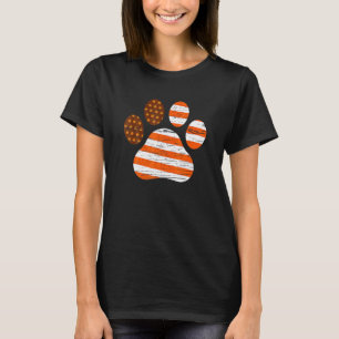 Camiseta Bandera Americana Patriótica Perro Gato Huella Oto
