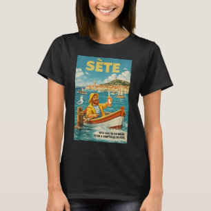 Camiseta Bandera Americana Pescando 4 de Julio