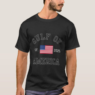 Camiseta Bandera Americana Retro Golfo De Estados Unidos Es