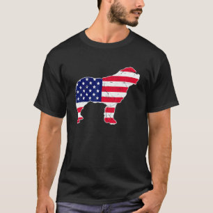 Camiseta Bandera Americana Retro Vintage Bernard 4 De Julio
