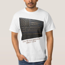 Bandera Americana Táctil con Juramento de Lealtad