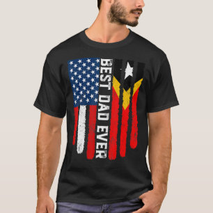 Camiseta Bandera Americana Timor Oriental Bandera Mejor Fam